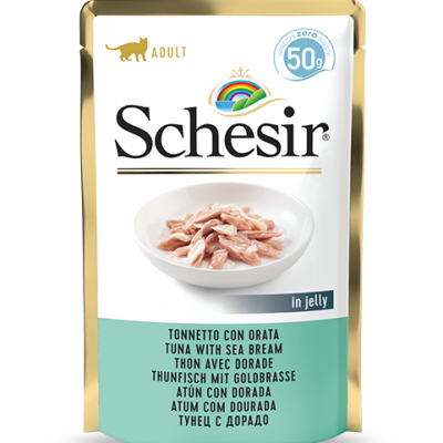 Schesir Gatto Tonnetto con Orata 50gr Schesir Gatto Tonnetto con Orata 50gr